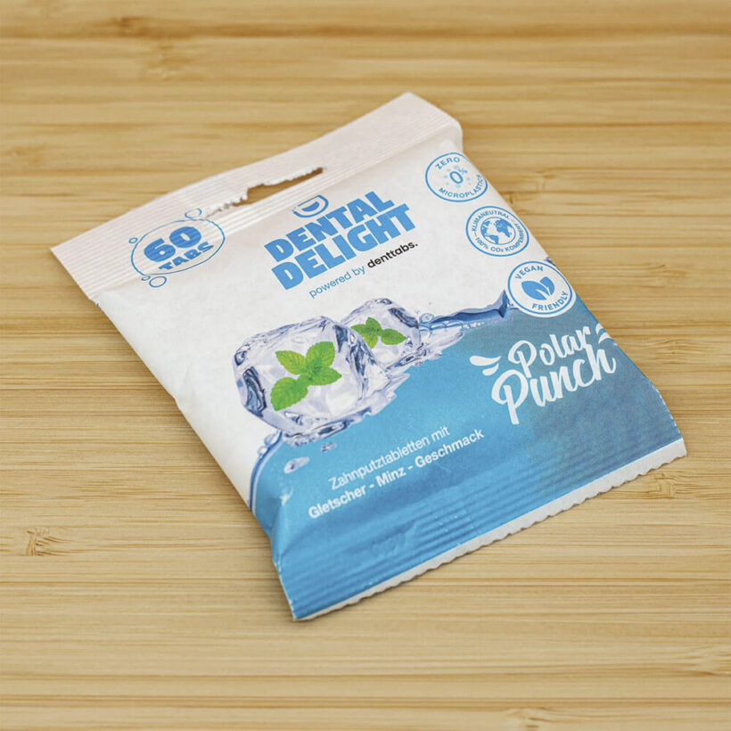 Pastilhas Dentífricas com Flúor Dental Delight - Menta - Image 3