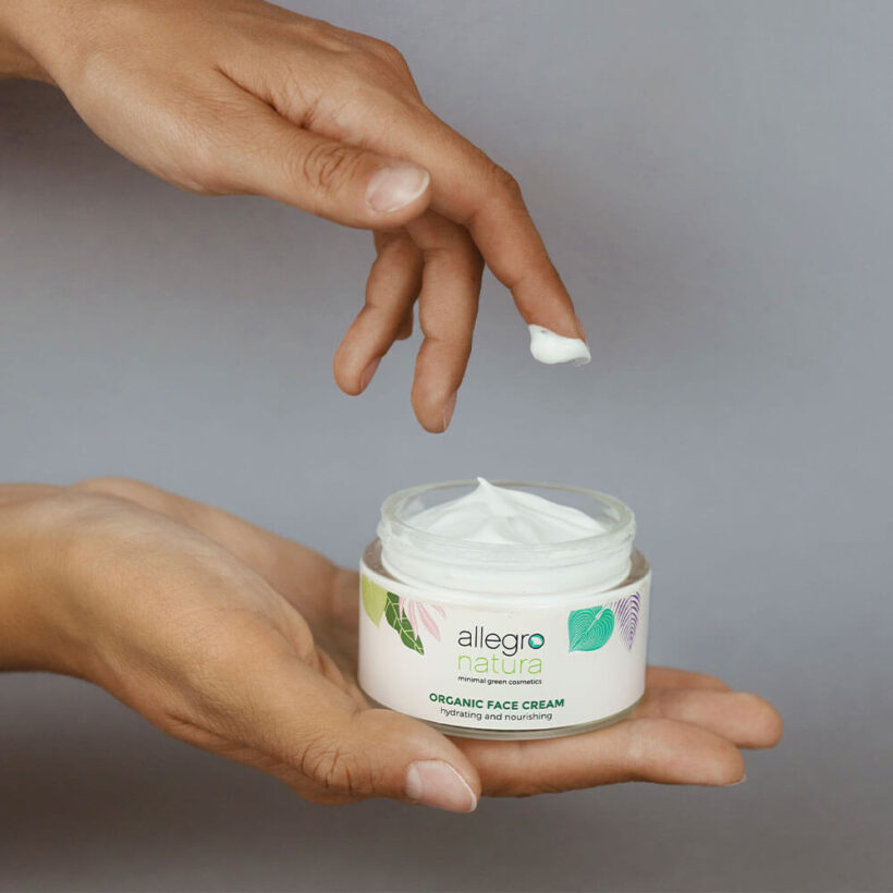Creme de Rosto Biológico Hidratante e Nutritivo Allegro Natura - Image 2
