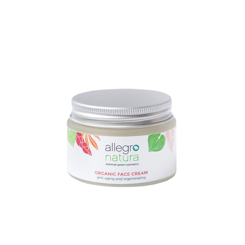 Creme de Rosto Biológico Antienvelhecimento Allegro Natura