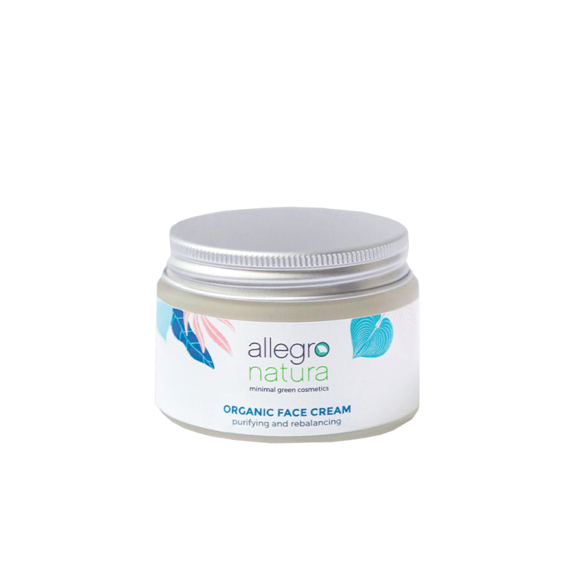 Creme de Rosto Biológico Purificante e Reequilibrante Allegro Natura