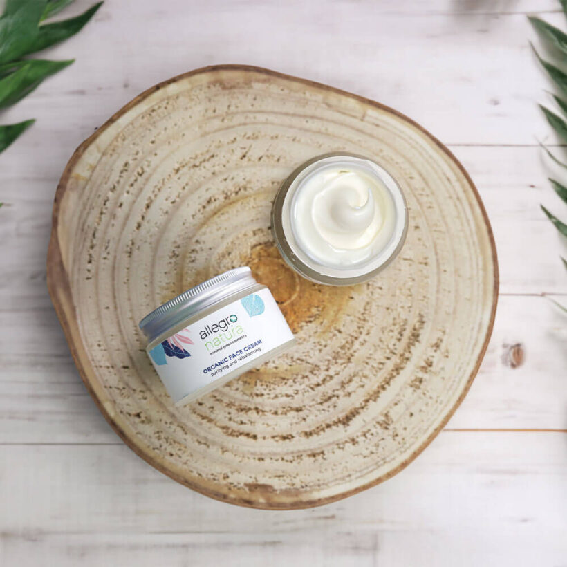 Creme de Rosto Biológico Purificante e Reequilibrante Allegro Natura - Image 2