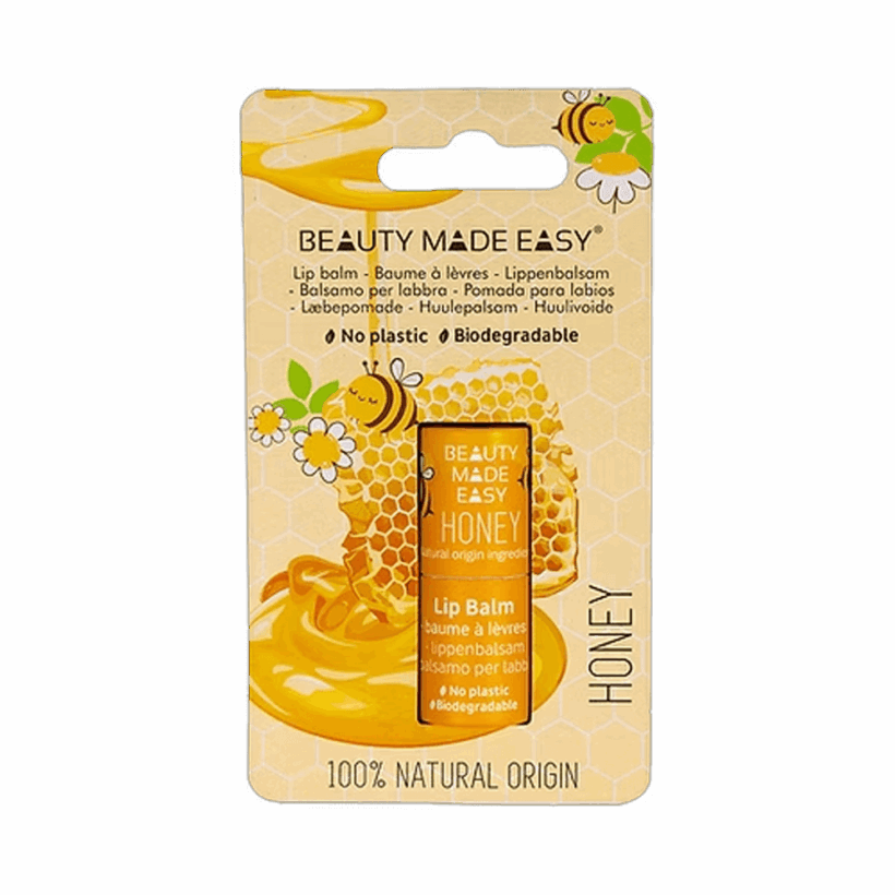 Bálsamo Labial em Tudo de Papel Beauty Made Easy - Mel