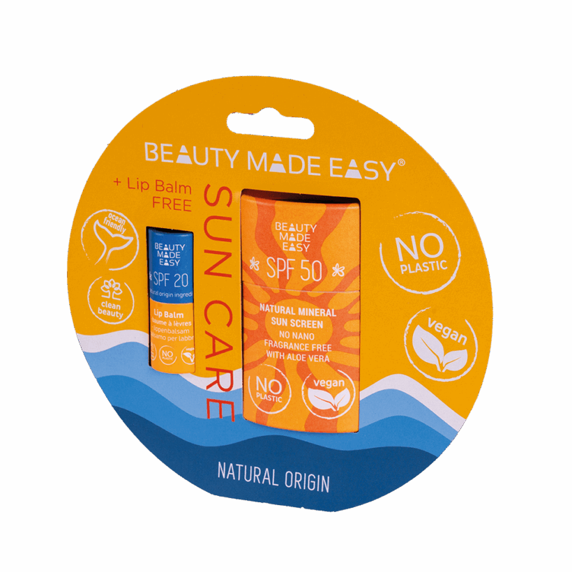 Pack Promocional - Protetor Solar Facial com Bálsamo Labial Grátis