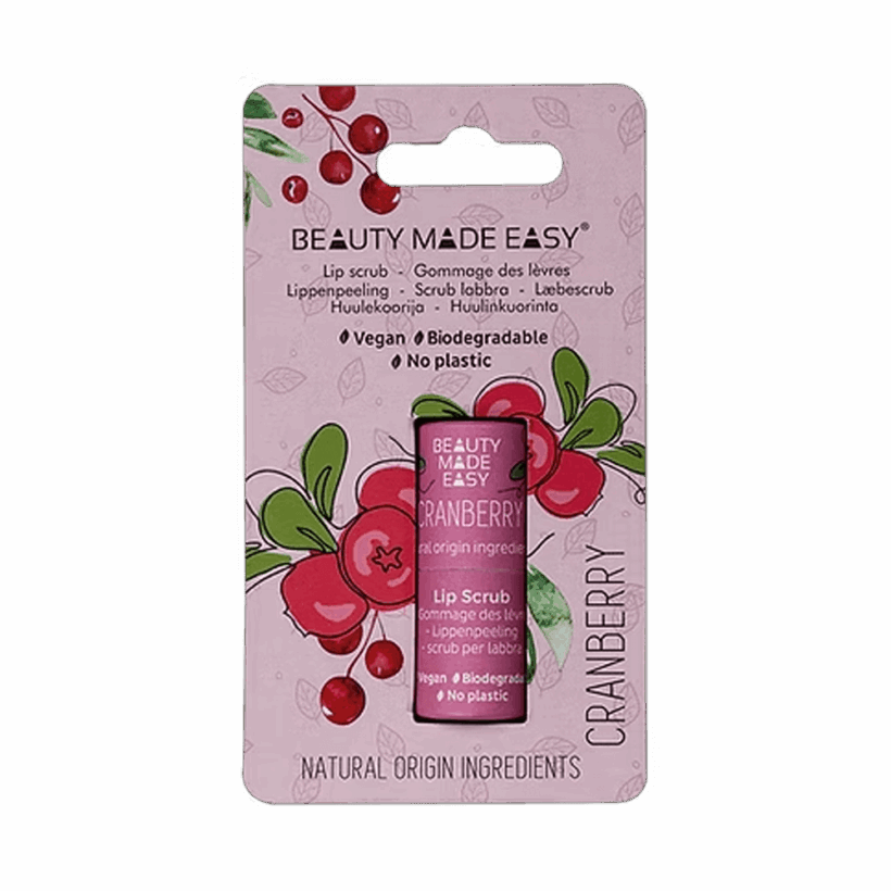 Esfoliante Labial em Tudo de Papel Beauty Made Easy - Arando